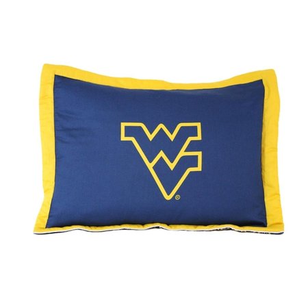 COLLEGE COVERS College Covers WVASH West Virginia Printed Pillow Sham WVASH